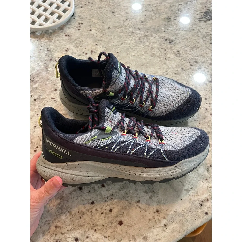Merrell Bravada 2 Womens Trail Hiking Shoes Blue Grey J135576 Size 9
